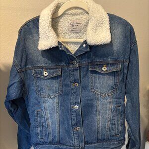 Sherpa Jean Jacket